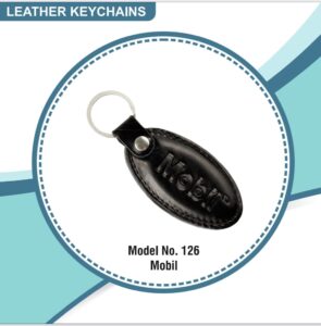 leather keyChain Mobil